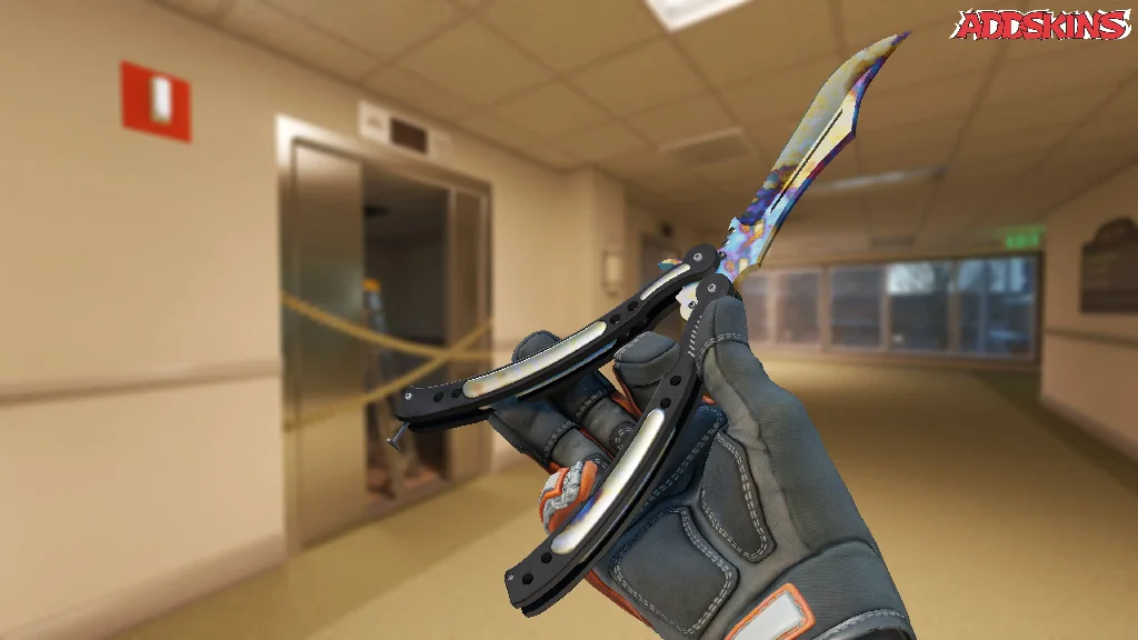 ★ Butterfly Knife | Case Hardened inspecting