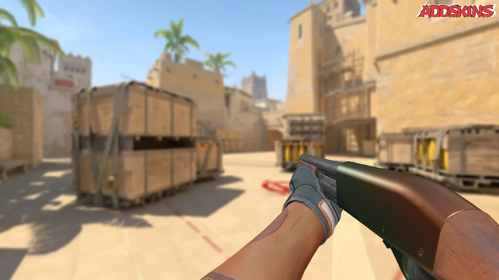 Sawed-Off | Amber Fade holding