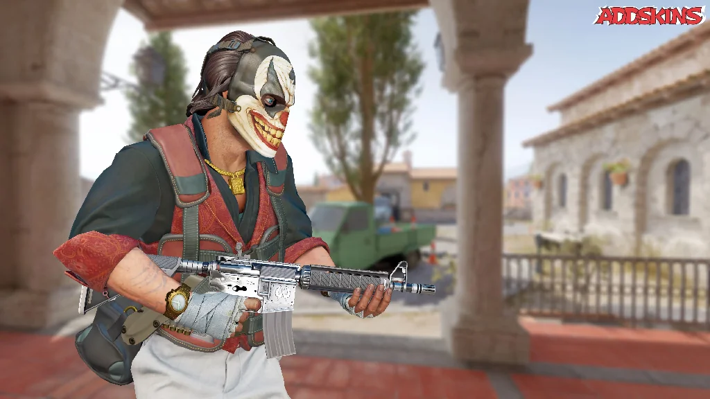 M4A4 | Magnesium pose-3