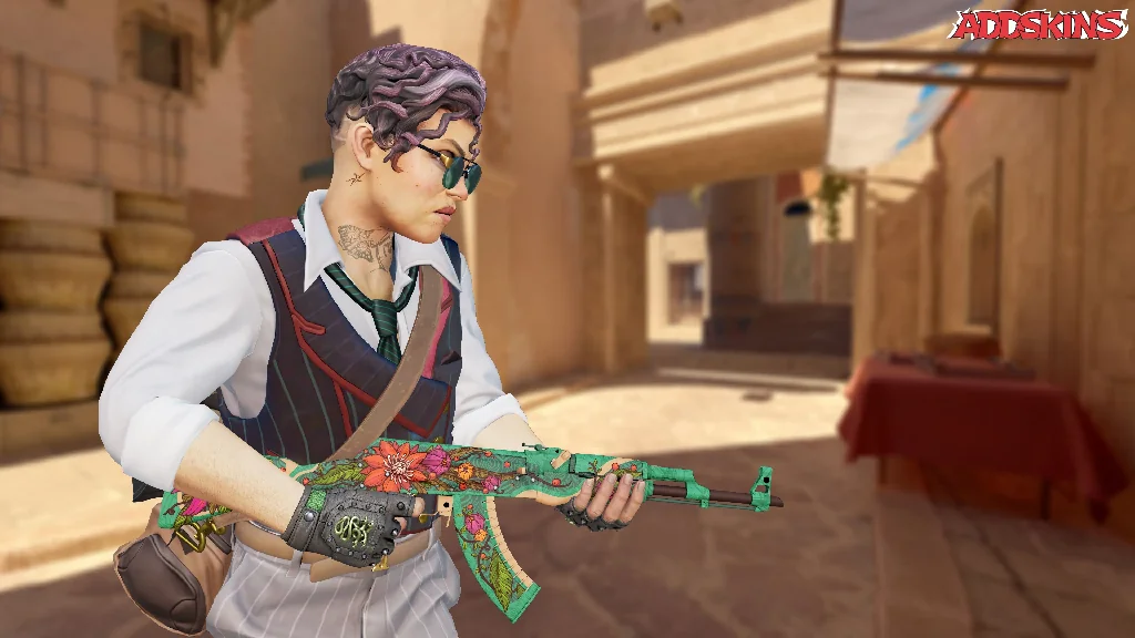 AK-47 | Wild Lotus pose-3