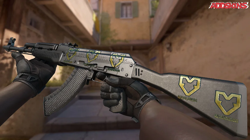 Sticker | MOUZ (Gold) | Copenhagen 2024 inspecting