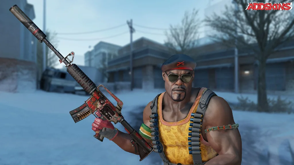 M4A1-S | Night Terror pose-2