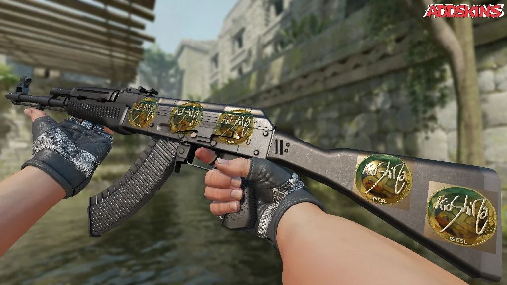 Sticker | kioShiMa (Gold) | Katowice 2019 inspecting
