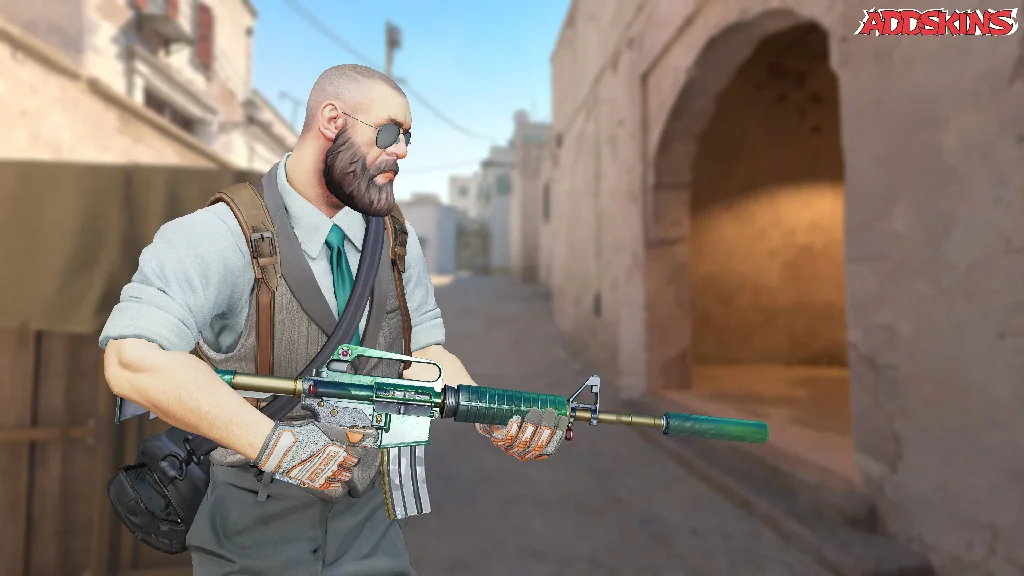 M4A1-S | Electrum pose-3