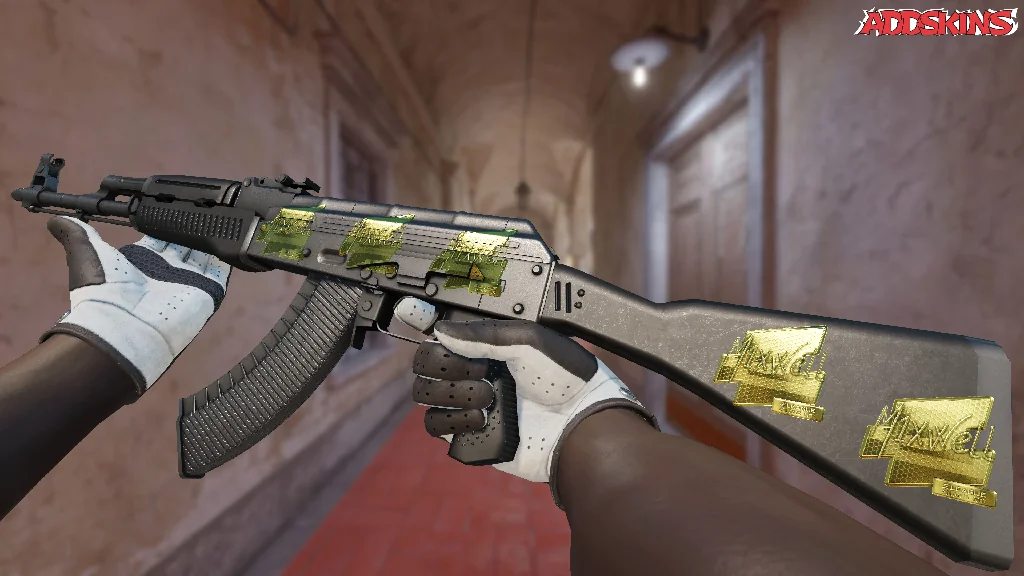 Sticker | mixwell (Gold) | Atlanta 2017 inspecting