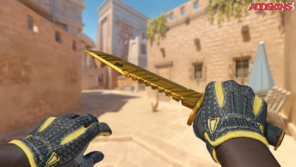 ★ M9 Bayonet | Tiger Tooth holding