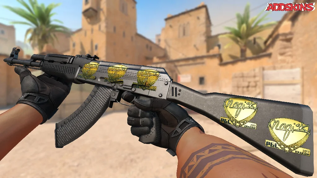Sticker | Magisk (Gold) | Krakow 2017 inspecting