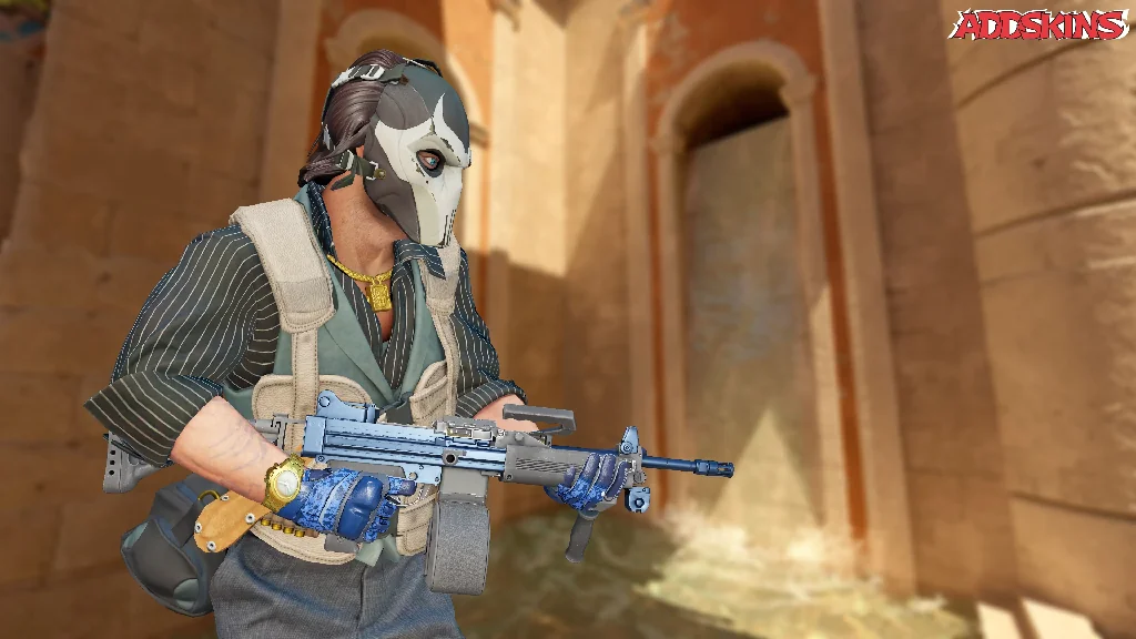 Negev | Anodized Navy pose-3