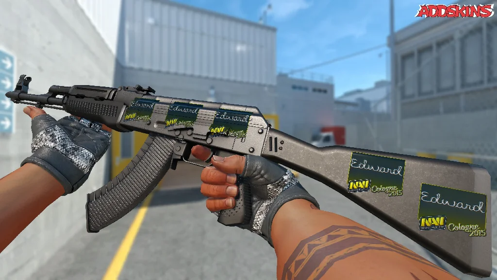 Sticker | Edward (Foil) | Cologne 2015 inspecting