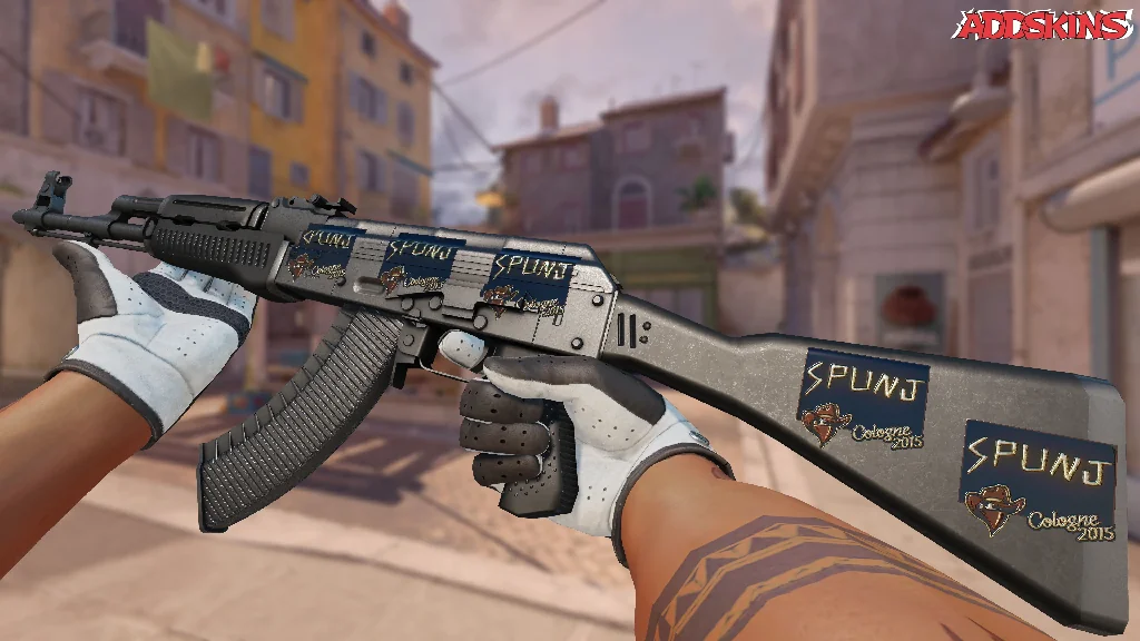 Sticker | SPUNJ (Gold) | Cologne 2015 inspecting