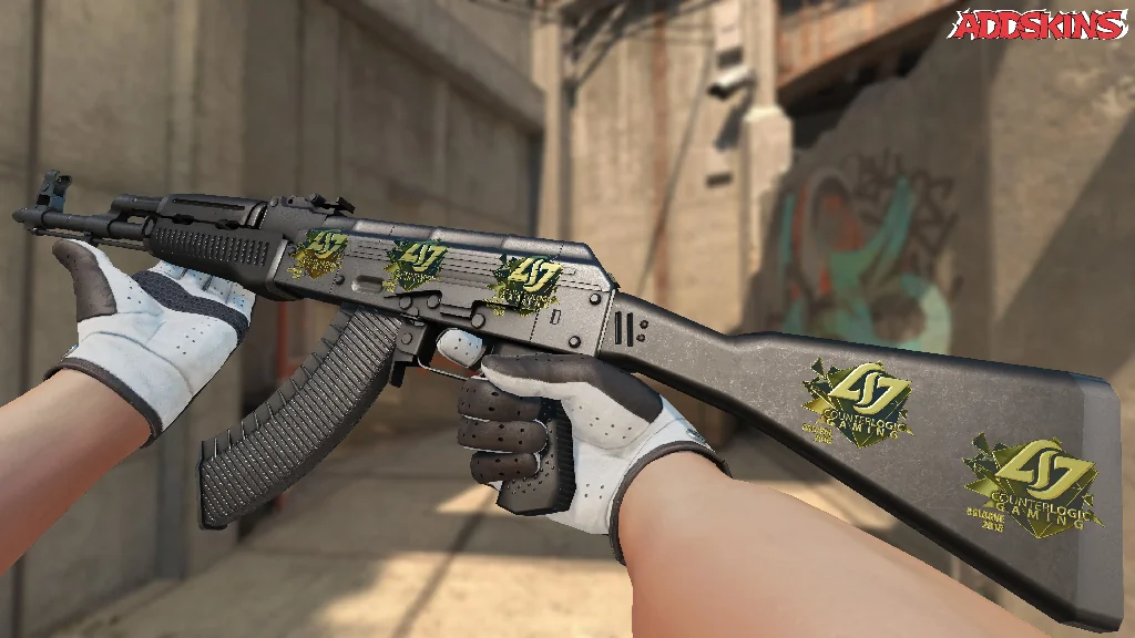 Sticker | Counter Logic Gaming (Gold) | Cologne 2016 inspecting