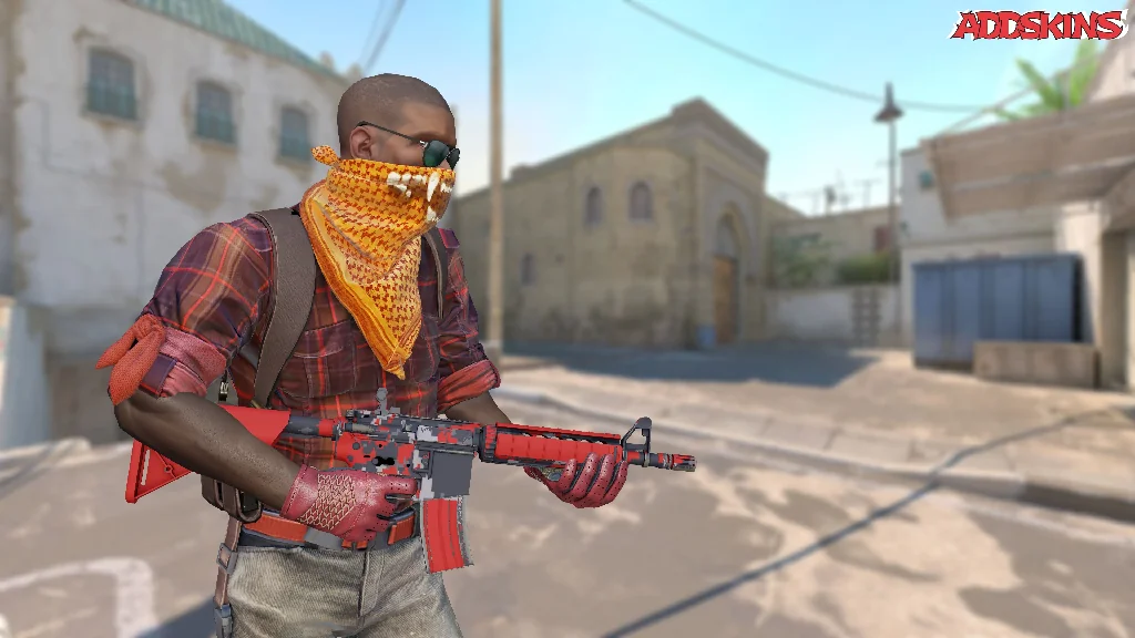 M4A4 | Red DDPAT pose-3