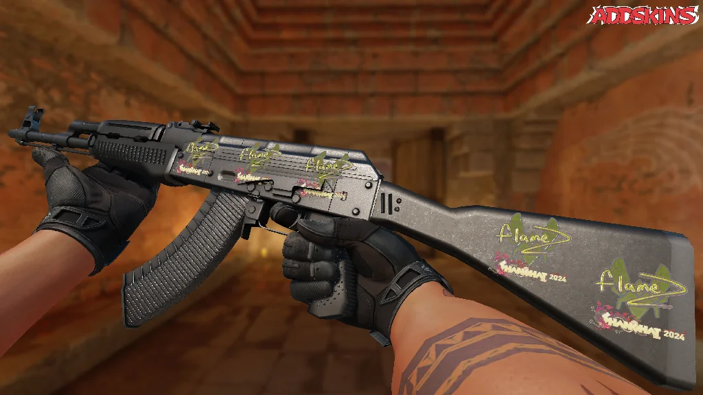 Sticker | FlameZ (Holo) | Shanghai 2024 inspecting