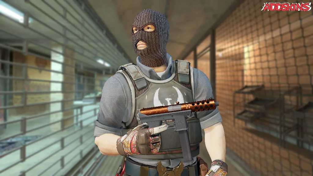 Tec-9 | Red Quartz pose-1