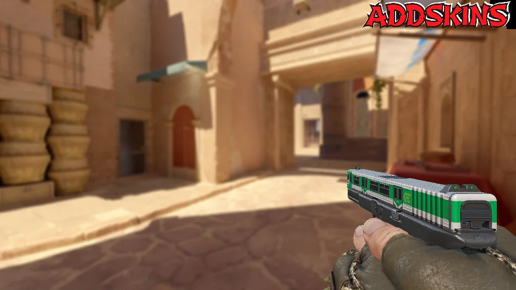 Glock-18 | Green Line holding
