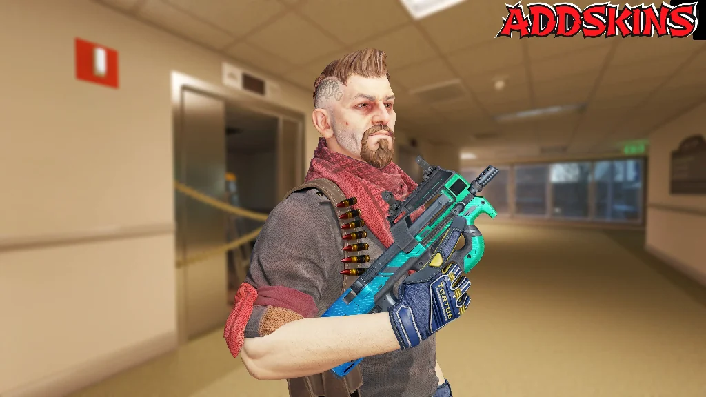 P90 | Wave Breaker pose-2