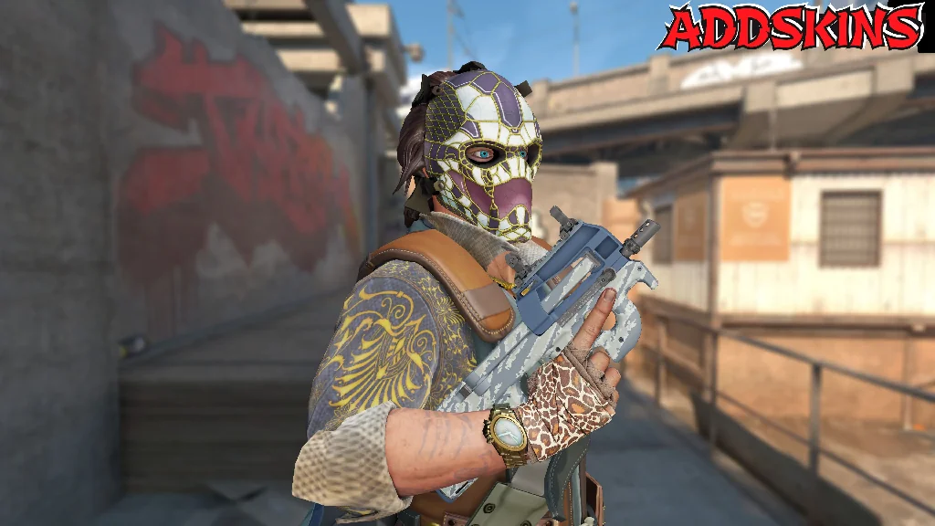 P90 | Blue Tac pose-2
