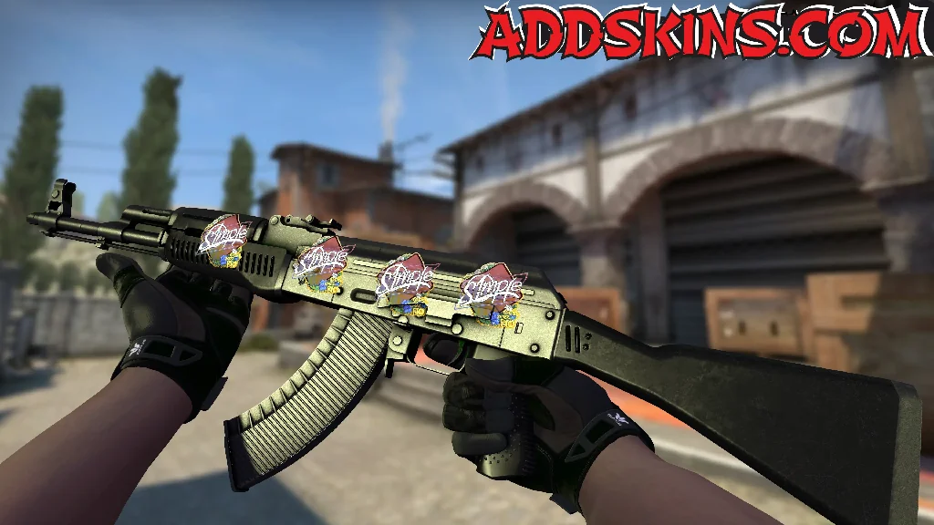 Sticker | s1mple (Glitter) | Rio 2022 presenting-1