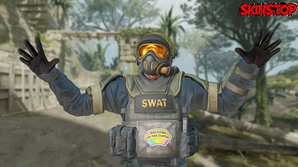 Patch | Welcome to the Clutch Artwork pose-1