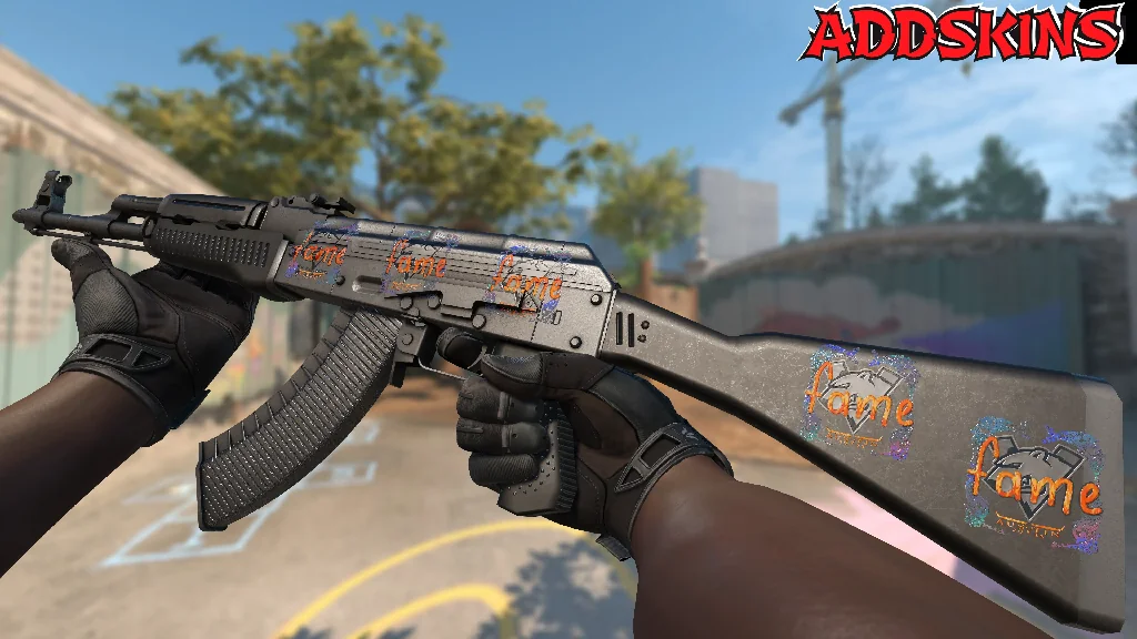 Sticker | fame (Holo) | Austin 2025 inspecting