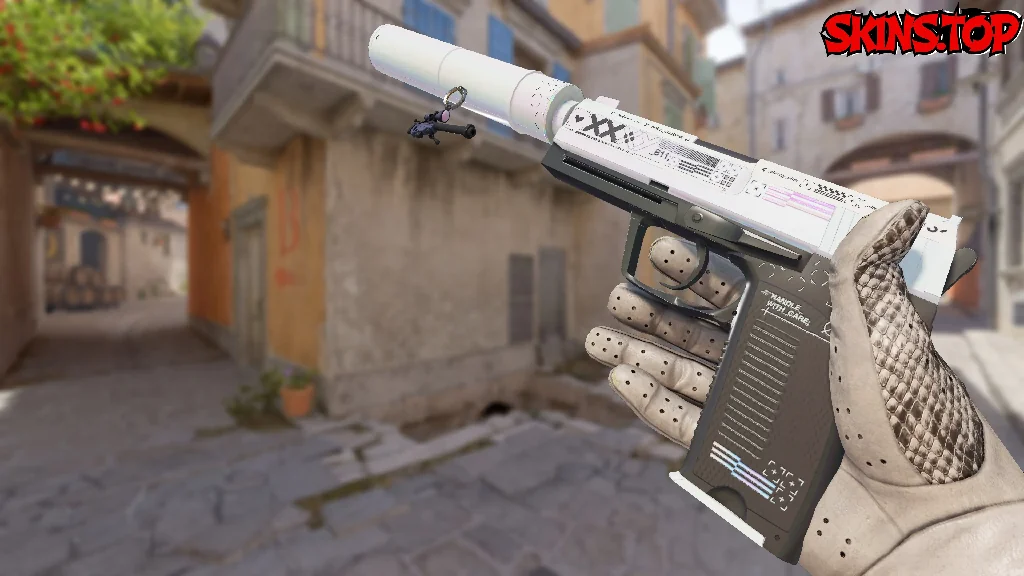 Charm | Pocket AWP Artwork inspecting