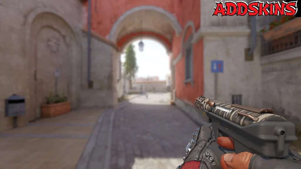 Tec-9 | Tiger Stencil holding