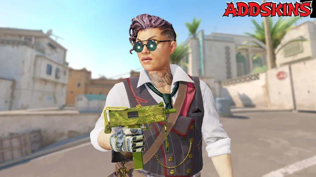 MAC-10 | Acid Hex pose-1
