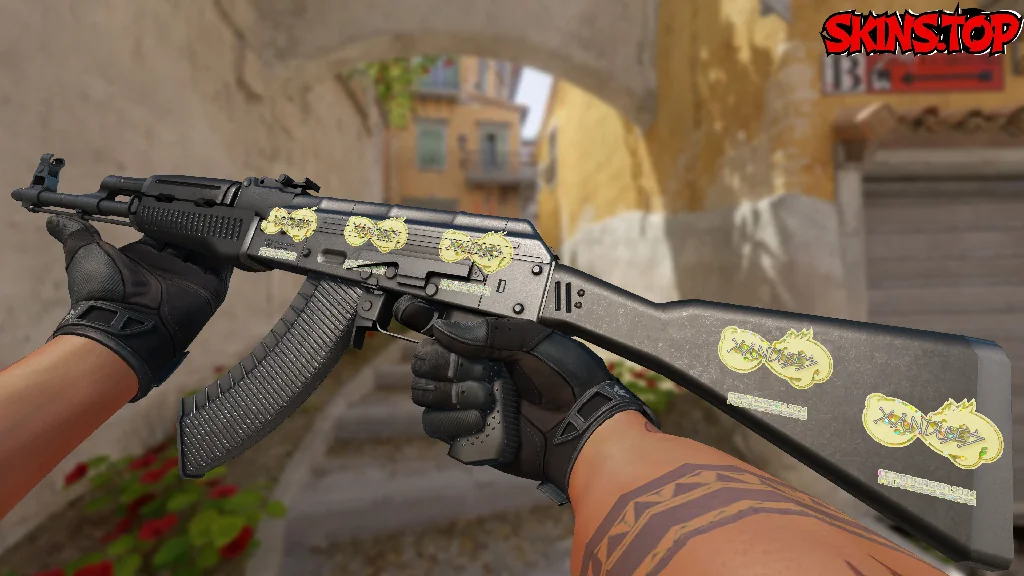 Sticker | XANTARES (Glitter) | Copenhagen 2024 Artwork inspecting