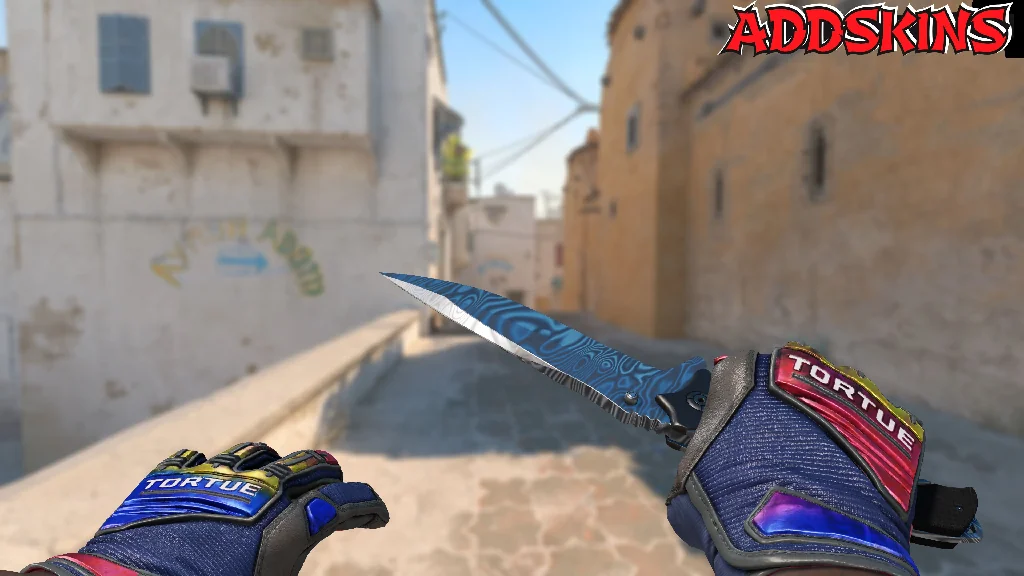 ★ Nomad Knife | Damascus Steel holding