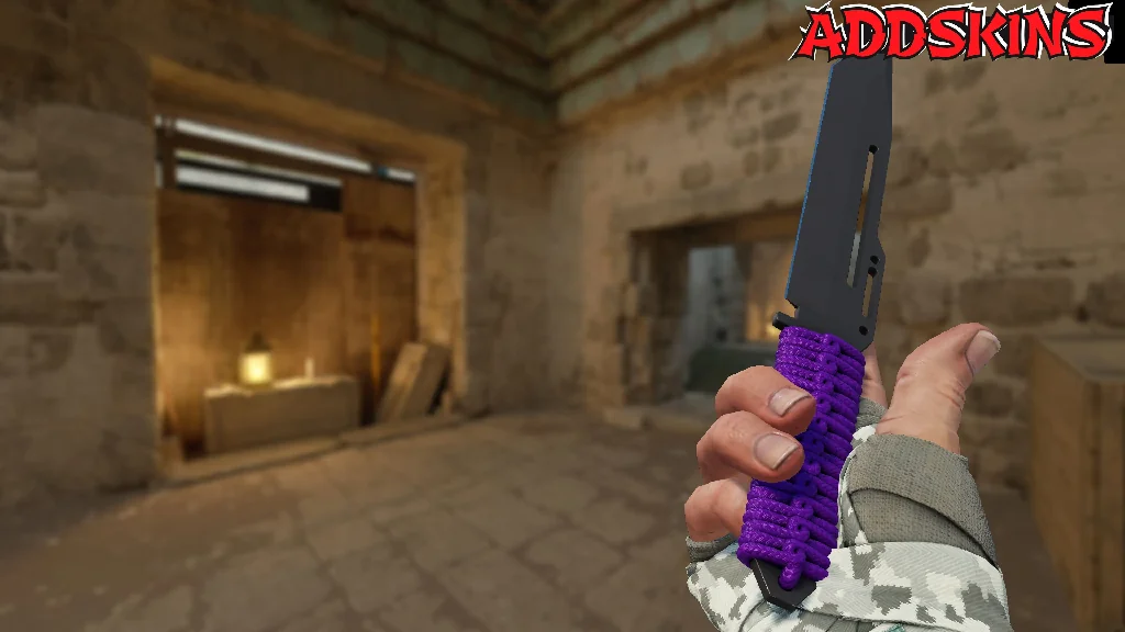 ★ Paracord Knife | Ultraviolet inspecting