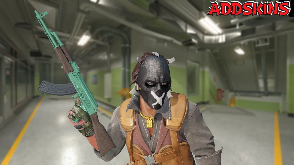 AK-47 | Wintergreen pose-2