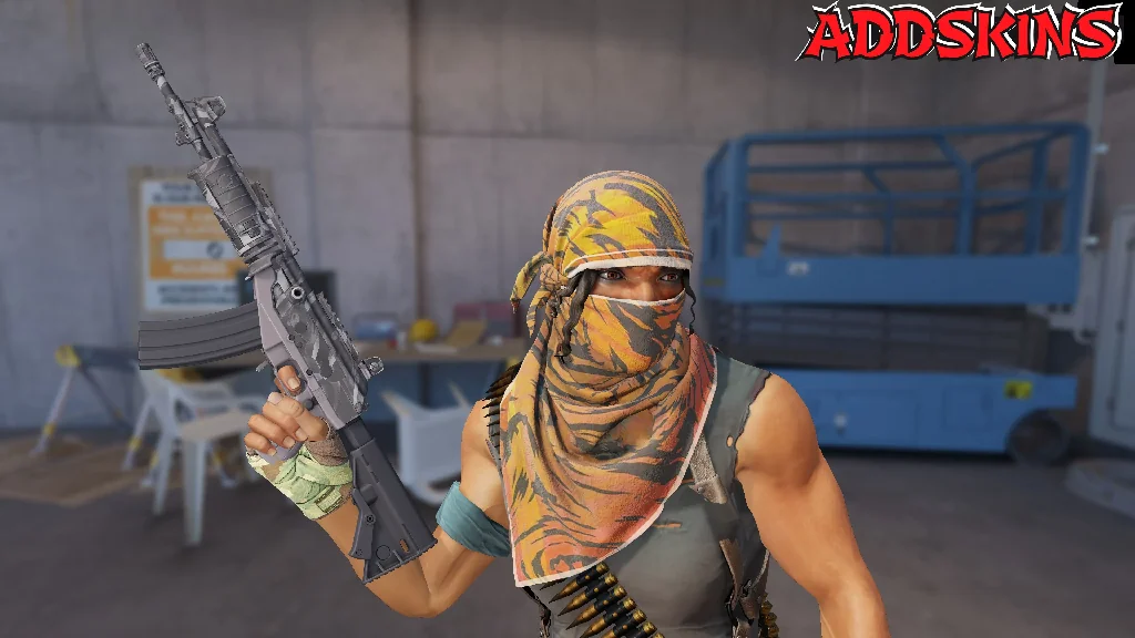 Galil AR | Grey Smoke pose-2