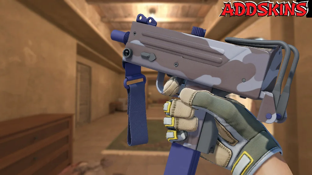 MAC-10 | Storm Camo inspecting