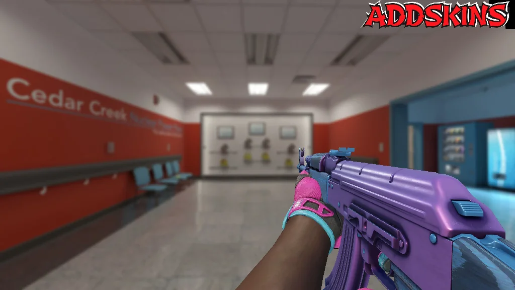 AK-47 | Midnight Laminate holding