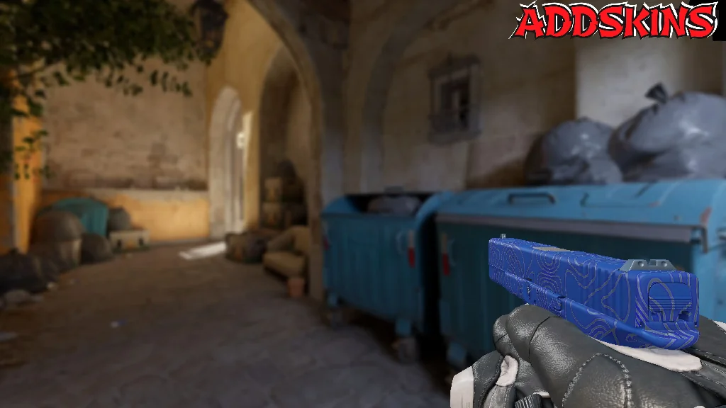 Glock-18 | Ocean Topo holding