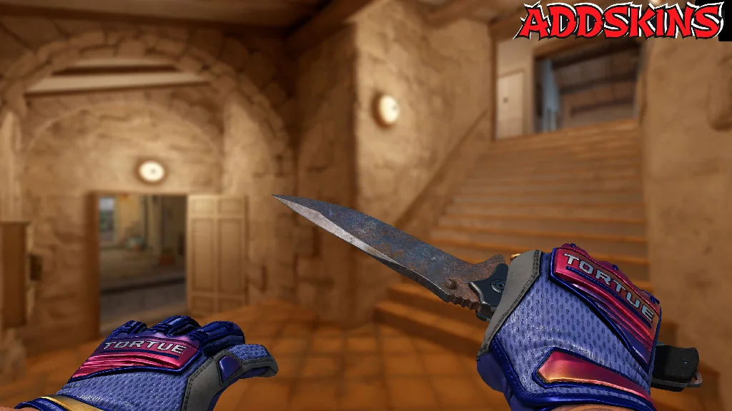 ★ Nomad Knife | Rust Coat holding