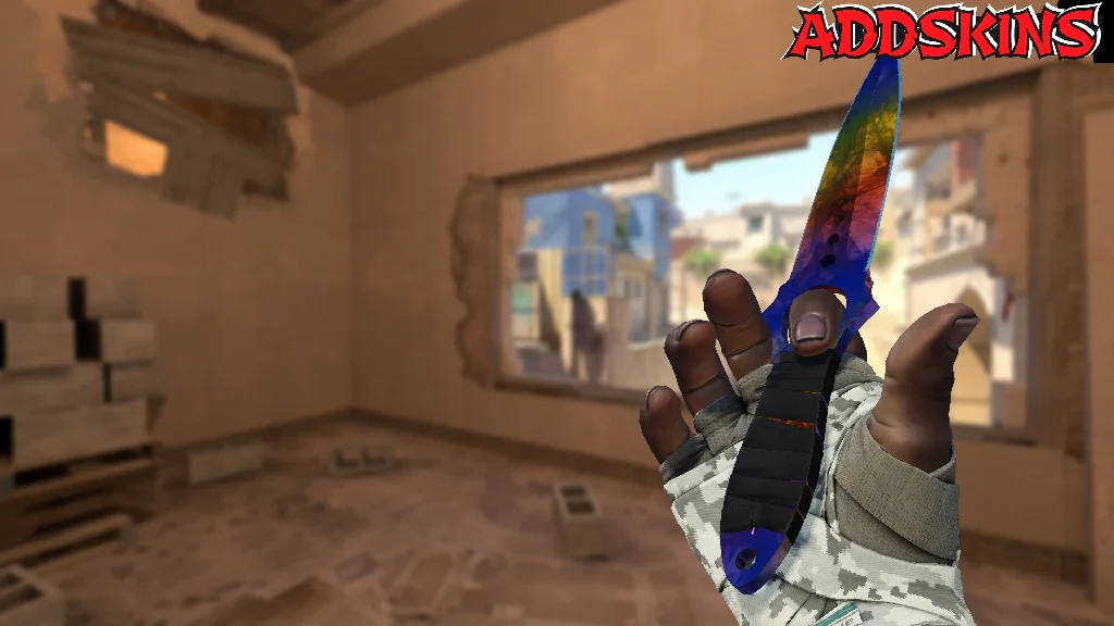 ★ Skeleton Knife | Marble Fade inspecting