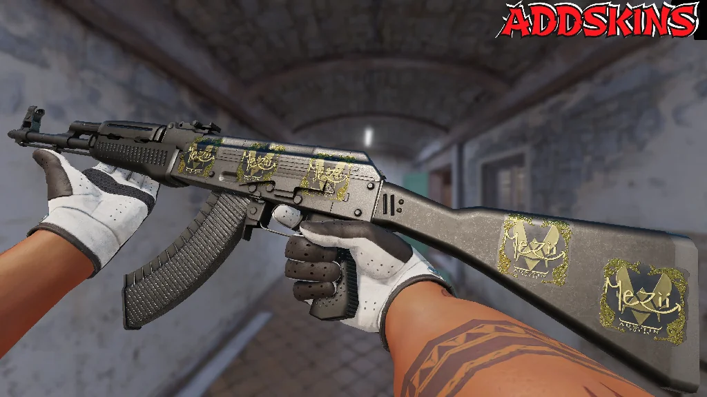 Sticker | mezii (Gold) | Austin 2025 inspecting