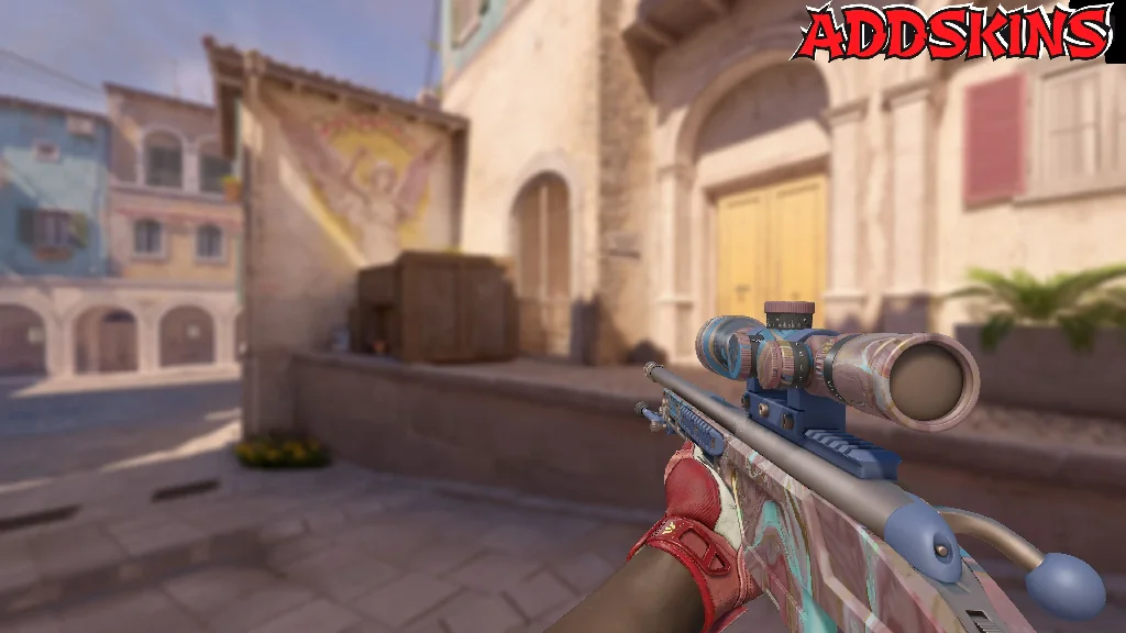 SSG 08 | Blush Pour holding