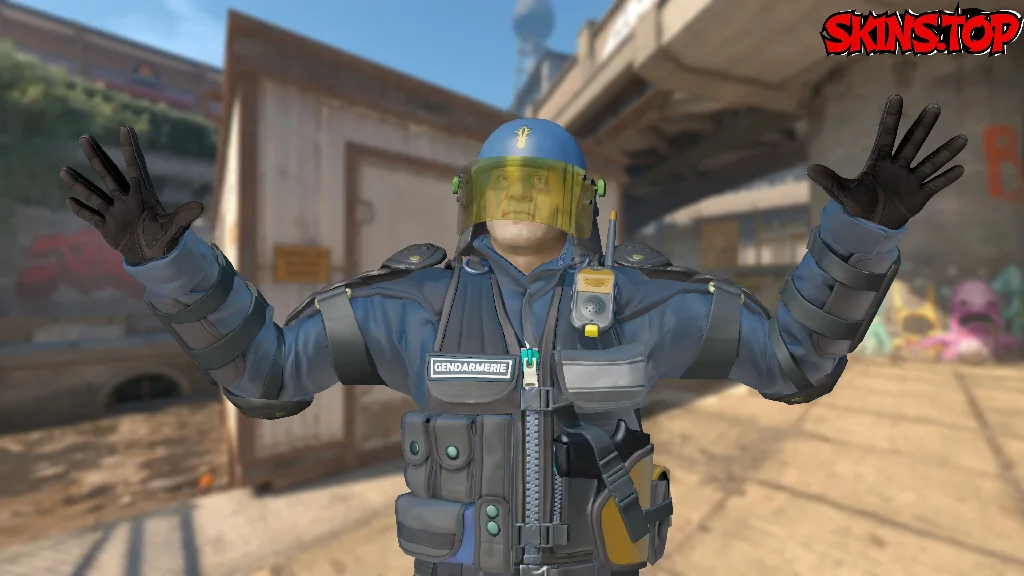 Aspirant | Gendarmerie Nationale Artwork pose-1