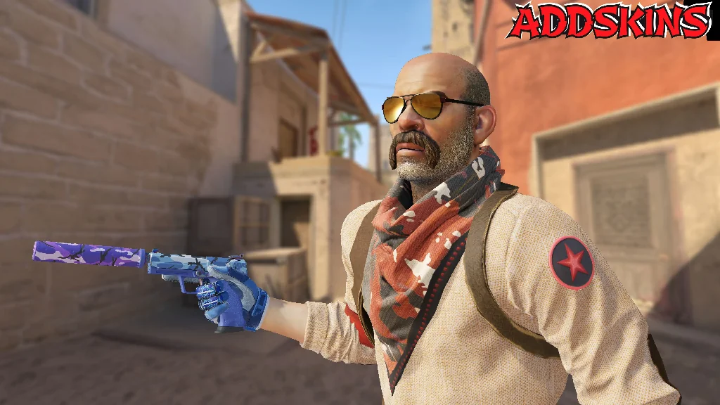 USP-S | Alpine Camo pose-3