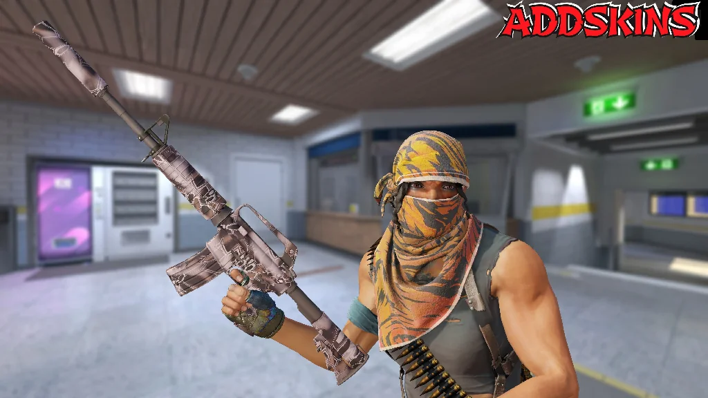 M4A1-S | Rose Hex pose-2