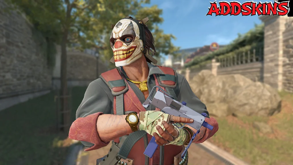 MAC-10 | Storm Camo pose-2