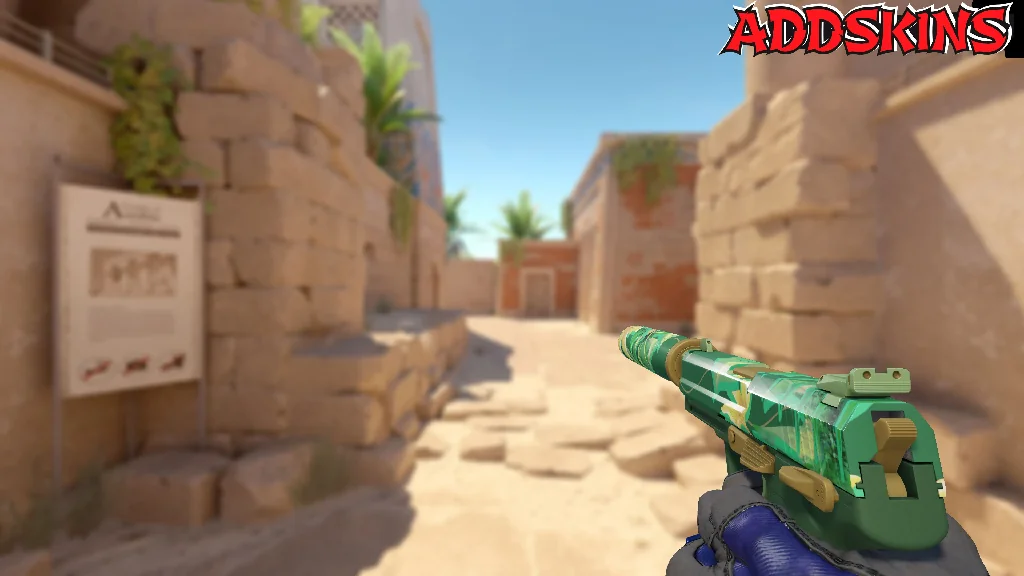 USP-S | Tropical Breeze holding