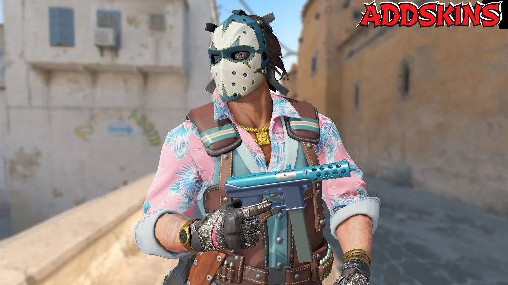 Tec-9 | Blue Blast pose-1