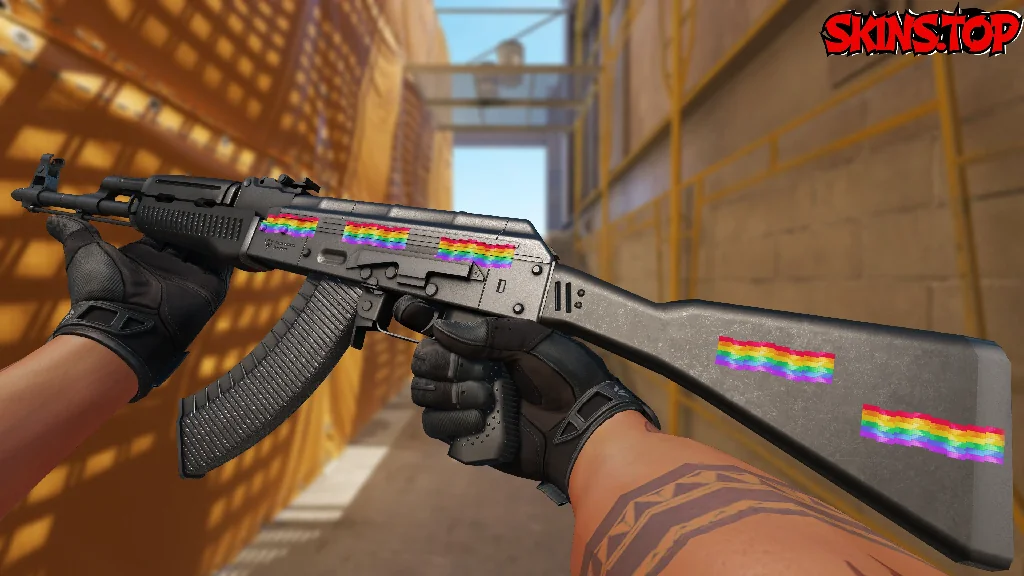 Sticker | Rainbow Route (Holo) Artwork inspecting