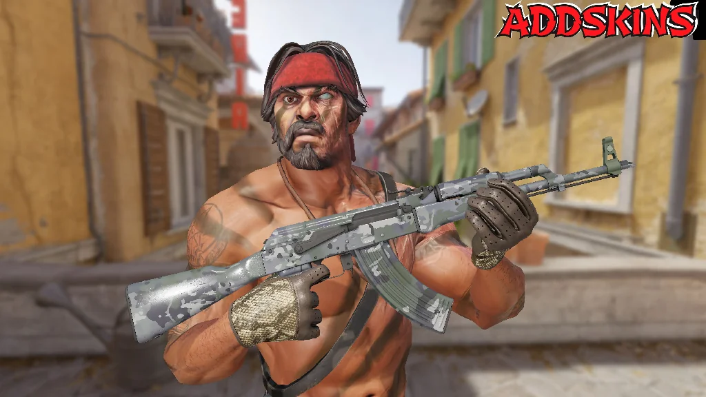 AK-47 | VariCamo Grey pose-1