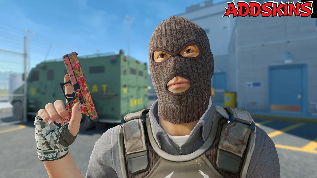 Glock-18 | Coral Bloom pose-2