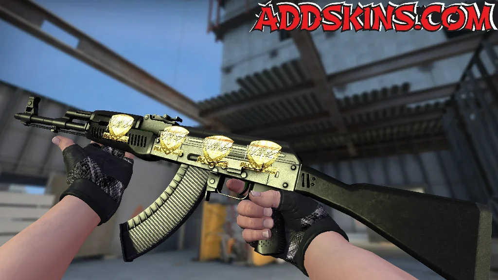 Sticker | flusha (Gold) | Krakow 2017 presenting-1