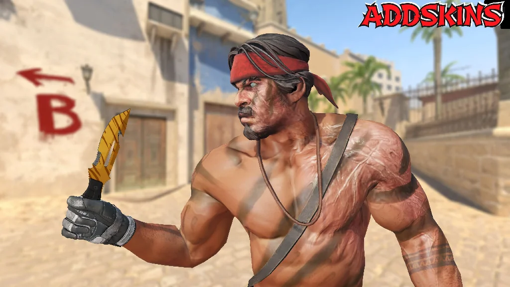 ★ Survival Knife | Tiger Tooth pose-2